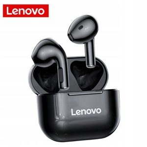 Słuchawki bezprzewodowe Lenovo LP40 CZARNY BIAŁY