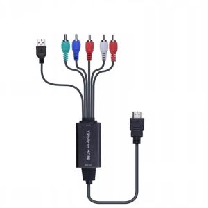 Kabel adapter konwerter RCA RGB YPbPr na HDMI - obrazek 3