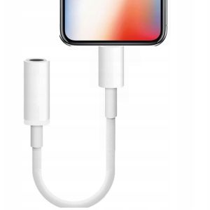ADAPTER IPHONE JACK 3,5mm PRZEJŚCIÓWKA AUX AUDIO