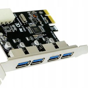 4-portowy adapter kart rozszerzeń PCI-E USB 3.0
