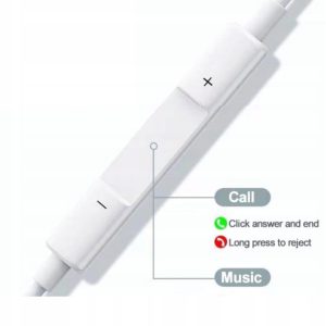 SŁUCHAWKI DOUSZNE Z MIKROFONEM do TELEFONU USB C - obrazek 4