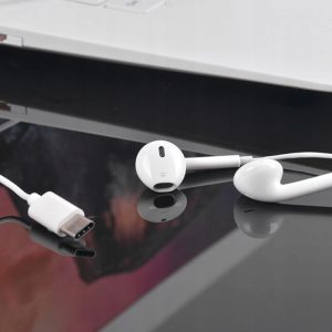 SŁUCHAWKI DOUSZNE Z MIKROFONEM do TELEFONU USB C - obrazek 3