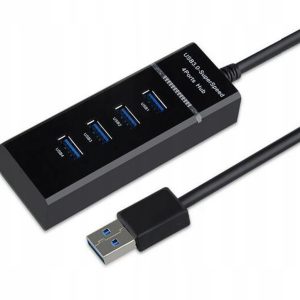 HUB 4-PORTY USB3.0 ROZDZIELACZ 5Gb/s Thunderbolt
