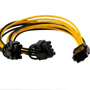 Rozdzielacz zasilania VGA PCI-E 6PIN 2x 8PIN